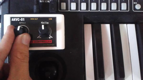 MIDI ولوم کنترلر مخصوص Tyros2,3,4 , Korg Pa600